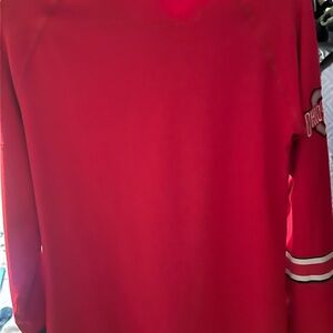 Women's Red Varsity Jacket